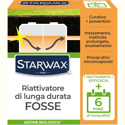 311662 - STARWAX Reaktivizues për rezervuarin septik, 500g