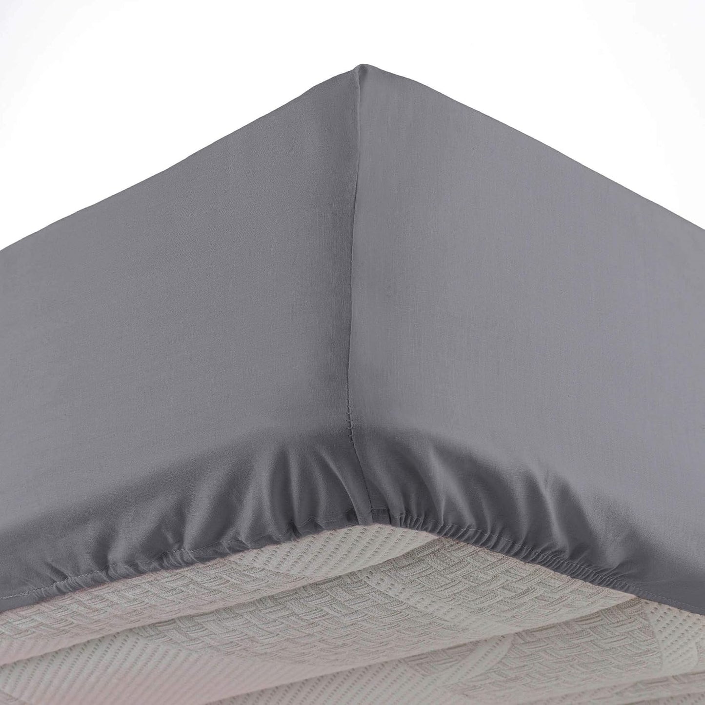 229849 - BUTËSI E BRENDSHME, Çarçaf i Montuar, 90 x 190 cm, Oscar Anthracite, Mikrofibër i Thjeshtë