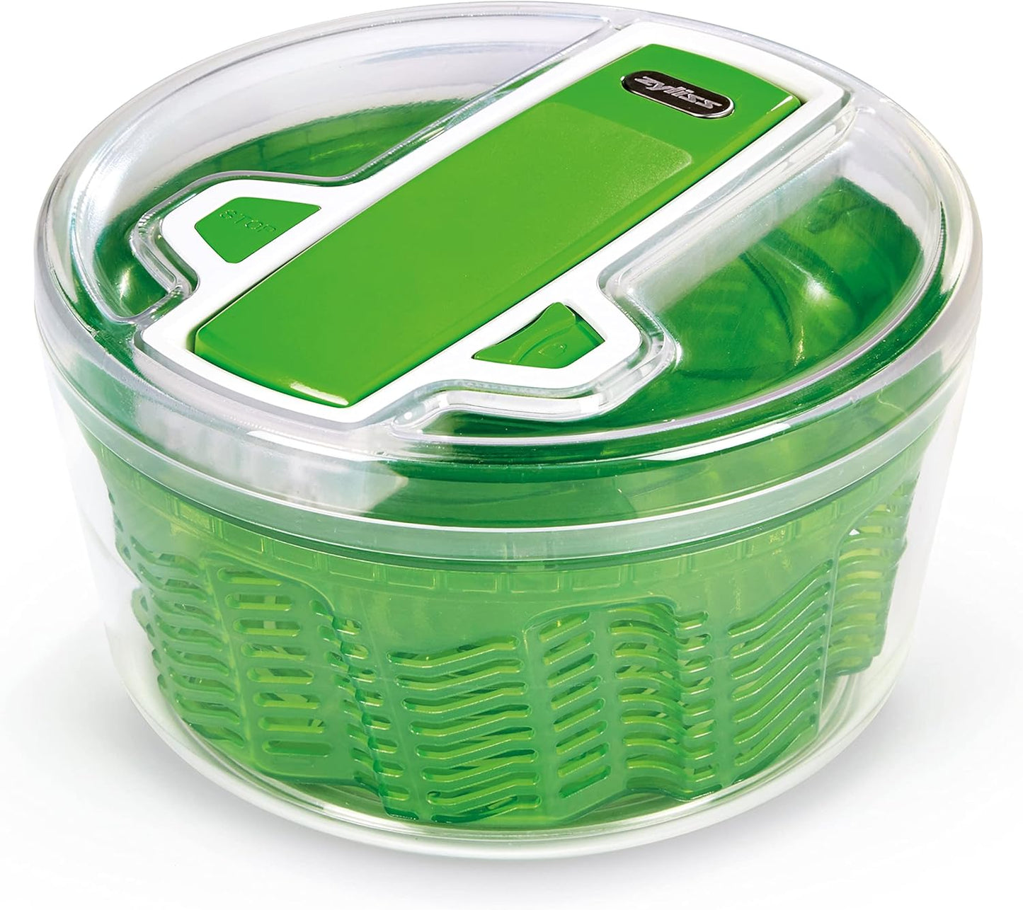 167468 - ZYLISS E940013 Spinner i Madh për Sallatë, 6L, Plastike, e Bardhë, Teknologji AquaVent, i Pa BPA, Mund të Përdoret si Tas Sallate, me Garanci 5 Vjetore
