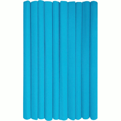242826 - INTERDRUK RROTULLA LETRE KREP 50 cm x 200 cm, Pako me 10 Rrotulla, 28g/m2, 20 Azure