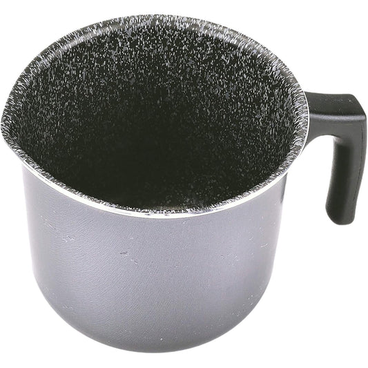 222150 - ALLUFLON Bojler qumështi, i zi, 10 cm
