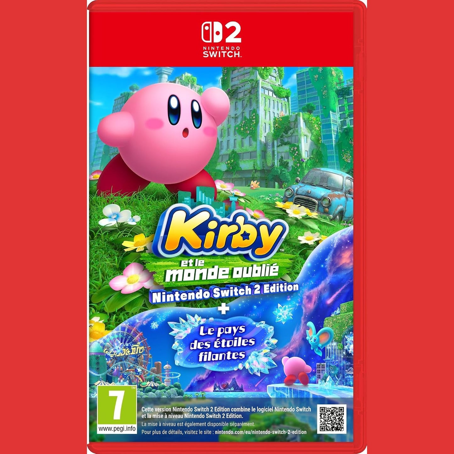 273036 - KIRBY dhe Bota e Harruar - Nintendo Switch 2 Edition + Toka e Yjeve që Bien