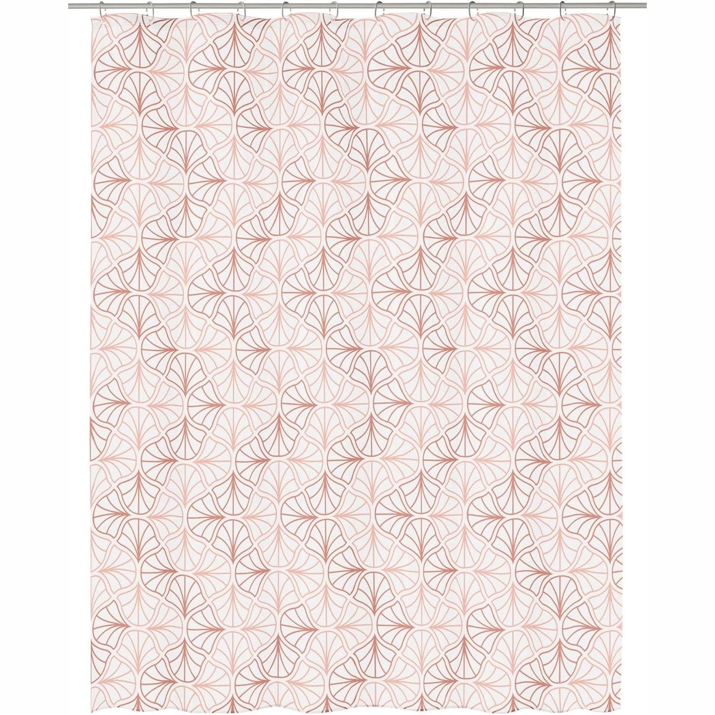 184587 - KLEINE WOLKE - Perde dushi Bloom, Madhësia 180x200cm, Materiali Perlë