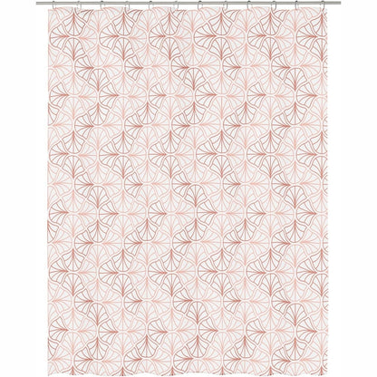 184587 - KLEINE WOLKE - Perde dushi Bloom, Madhësia 180x200cm, Materiali Perlë