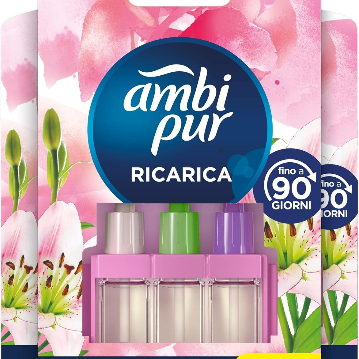 271486 - AMBIPUR 3Volution Deodorant Elektrik Mbushës, 80 ml, 3 Aroma që Alternojnë