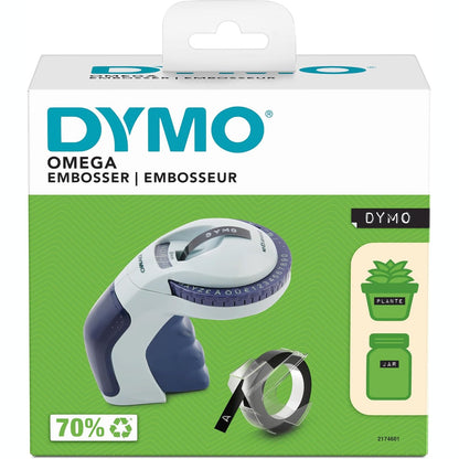 266860 - DYMO Omega Makinë për krijimin e etiketave e vogël me sistem rrotullimi dhe klikimi, dizajn ergonomik, për projekte shtëpiake, artizanale dhe hobi