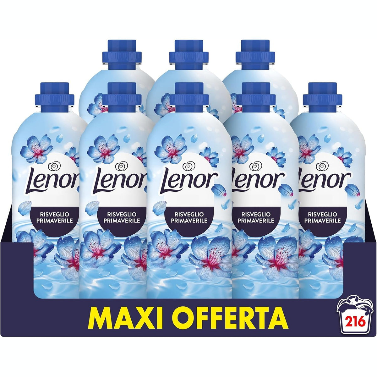 311310 - LENOR Zbutës rrobash i koncentruar për lavatriçe, 135 larje (5 x 27 larje), Zgjimi i pranverës