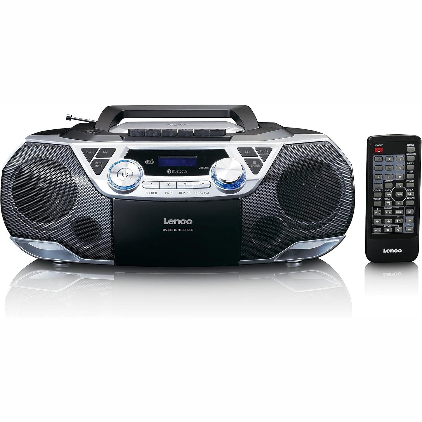 272735 - LENCO SCD-720 CD Player, DAB+, Bluetooth 5.0, 2 x 6 W RMS, port USB, boombox, argjend