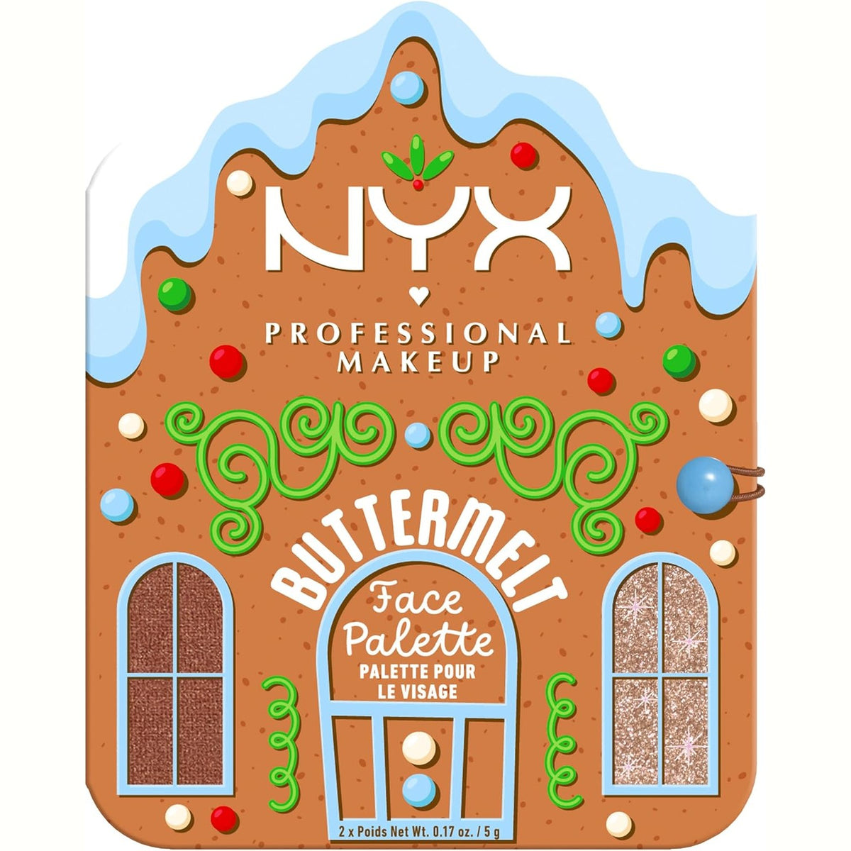 303278 - NYX Professional Makeup - Paleta e Fytyrës Buttemelt për Festat 25 - e Thellë