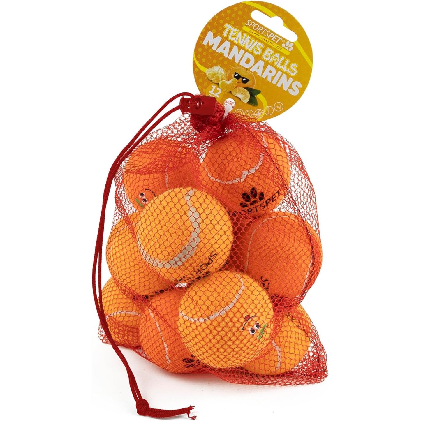 228134 - SPORTSPET Topa tenisi për qen Edicioni Mandarin, Top gome për qen, 11