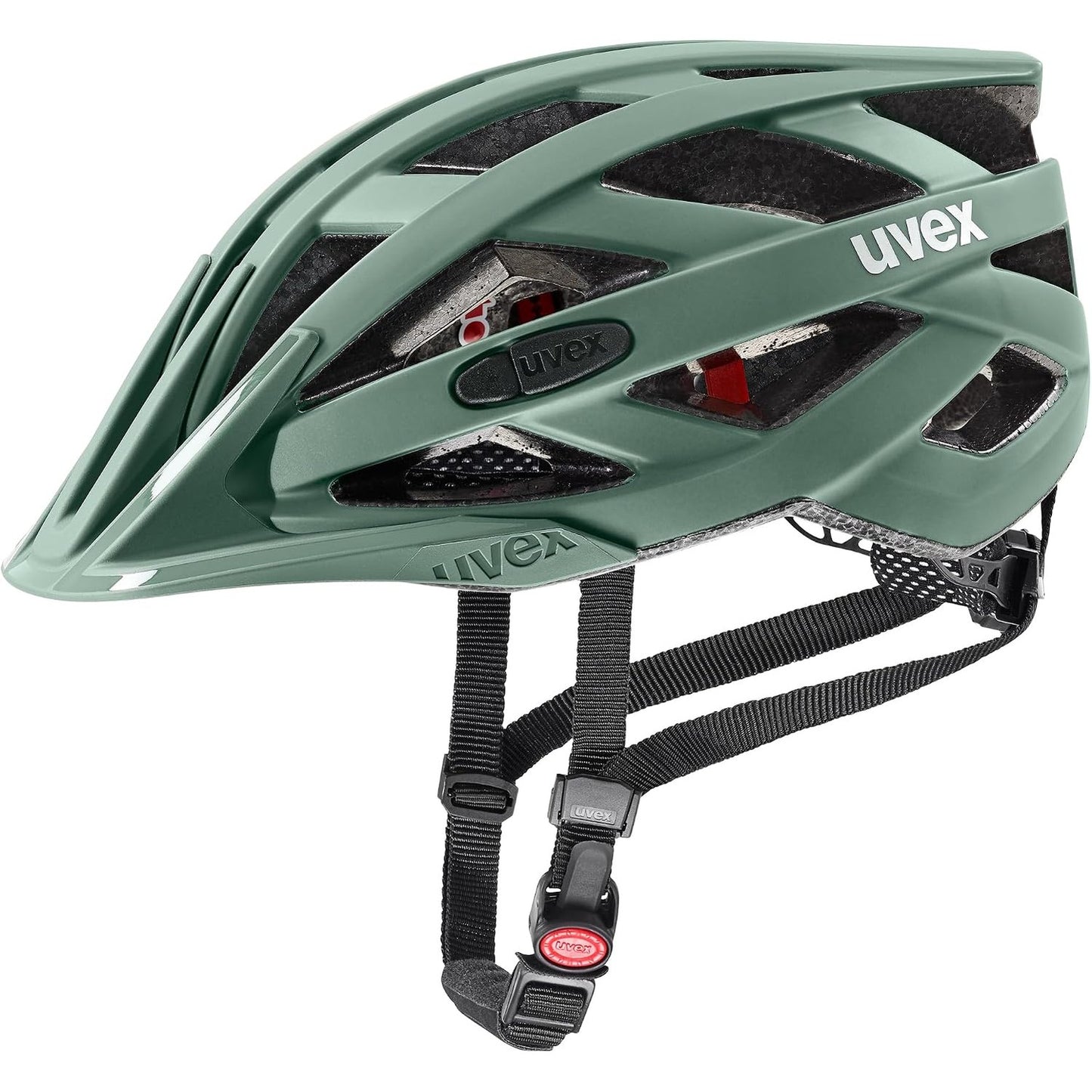 292453 - UVEX i-vo cc Helmetë e lehtë për burra dhe gra, Rregullim madhësie 56-60 cm, Moss Green mat