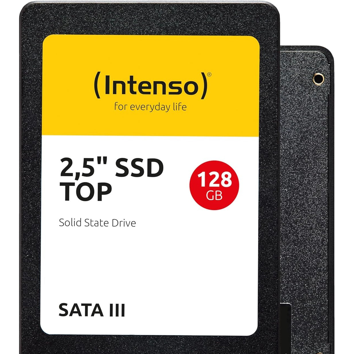 276654 - INTENSO 128GB SSD Sata 3, Shpejtësi Leximi 470MB/s, Shpejtësi Shkrimi 540MB/s, i Zi