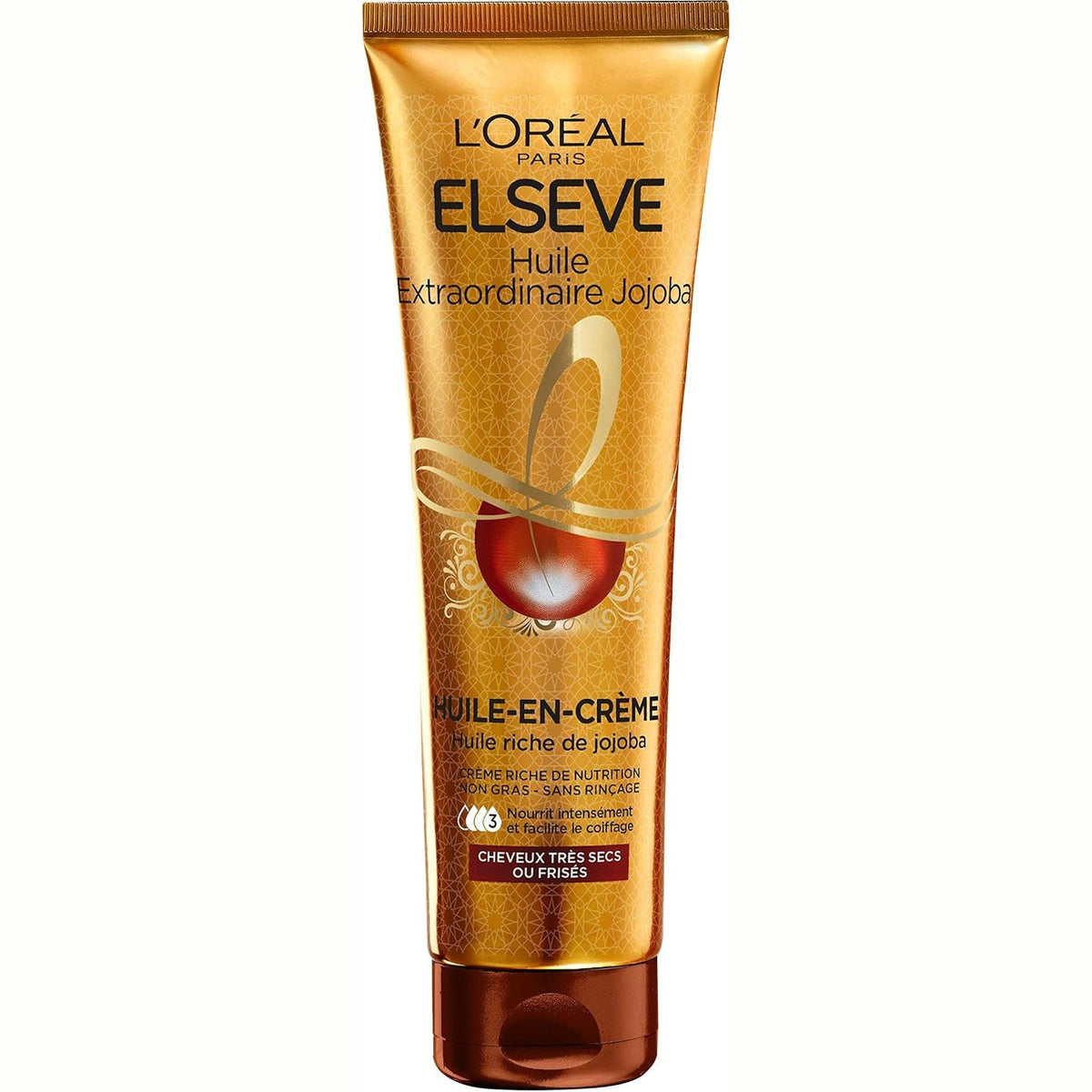 303747 - L'ORÉAL PARIS ELSÈVE Krem Ushqyes me Vaj të Lehtë për Flokë Shumë të Thatë dhe Kaçurrela 150 ml