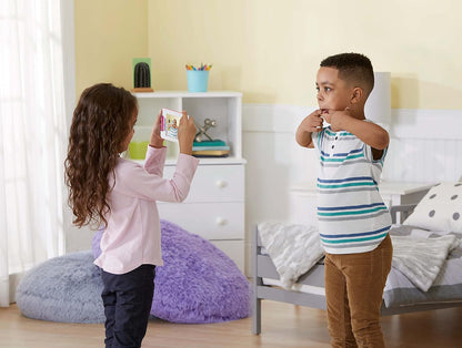 58064 - VTECH Lodër për Mësim dhe Komunikim Kidicom Advance 3.0 në Ngjyrë Rozë, me Libra elektronikë, Kamera dhe Aplikacione, e përshtatshme për Djem dhe Vajza 4-7+ Vjeç