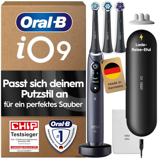 301543 - ORAL-B Furçë dhëmbësh elektrike iO Series 9, e zezë