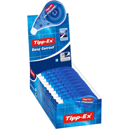 268609 - TIPP-EX Shirita Korrektues të Bardhë - 12 m x 4.2 mm, Kuti me 9 Njësi