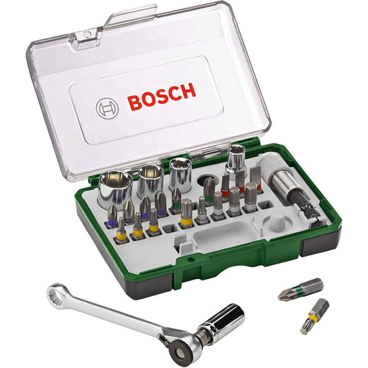 164903 - BOSCH Set me 27 maja kaçavidash dhe me kthesa, të Fortë, aksesorë për Shpim dhe Kaçavida