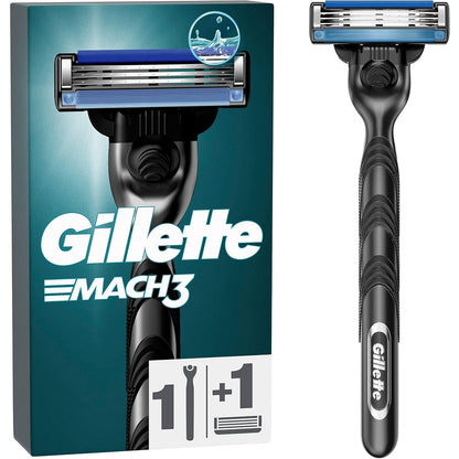 290475 - GILLETTE Brisku Mach 3 për Burra - 1 Mbushje - I Zi
