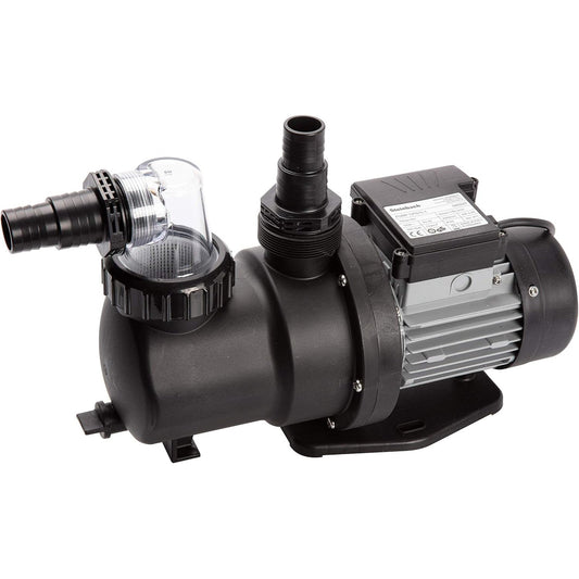 204081 - STEINBACH Pompa Filtri SPS 75-1, me Mbushe Automatike, Kapaciteti 142 l/min, Fuqia 230 V/450 W, Lartësia Maksimale e Pompimit 9 m, Modeli 040920