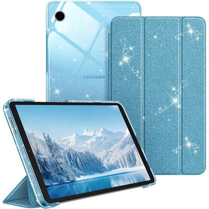 274429 - FINTIE Mbulesë për Samsung Galaxy Tab A11 8.7 inç (2025) dhe A9 8.7 inç (2023), E Hollë dhe Transparente, Blu me Shkëlqim