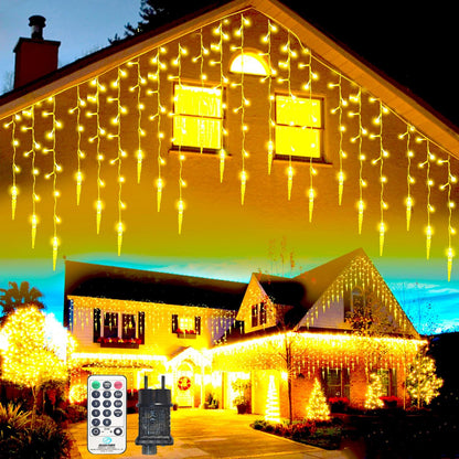214157 - EASTERNSTAR Drita me tela të brendshme 10M 400LED, Drita me tela akulli të papërshkueshme nga uji