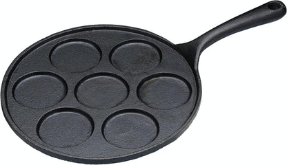 168000 - KITCHENCRAFT Tavë për Petulla prej Gize, E Përshtatshme për Furrë, Blini për Bakes Seven 6.5cm, Madhësi 24x37.5cm, 1 Copë