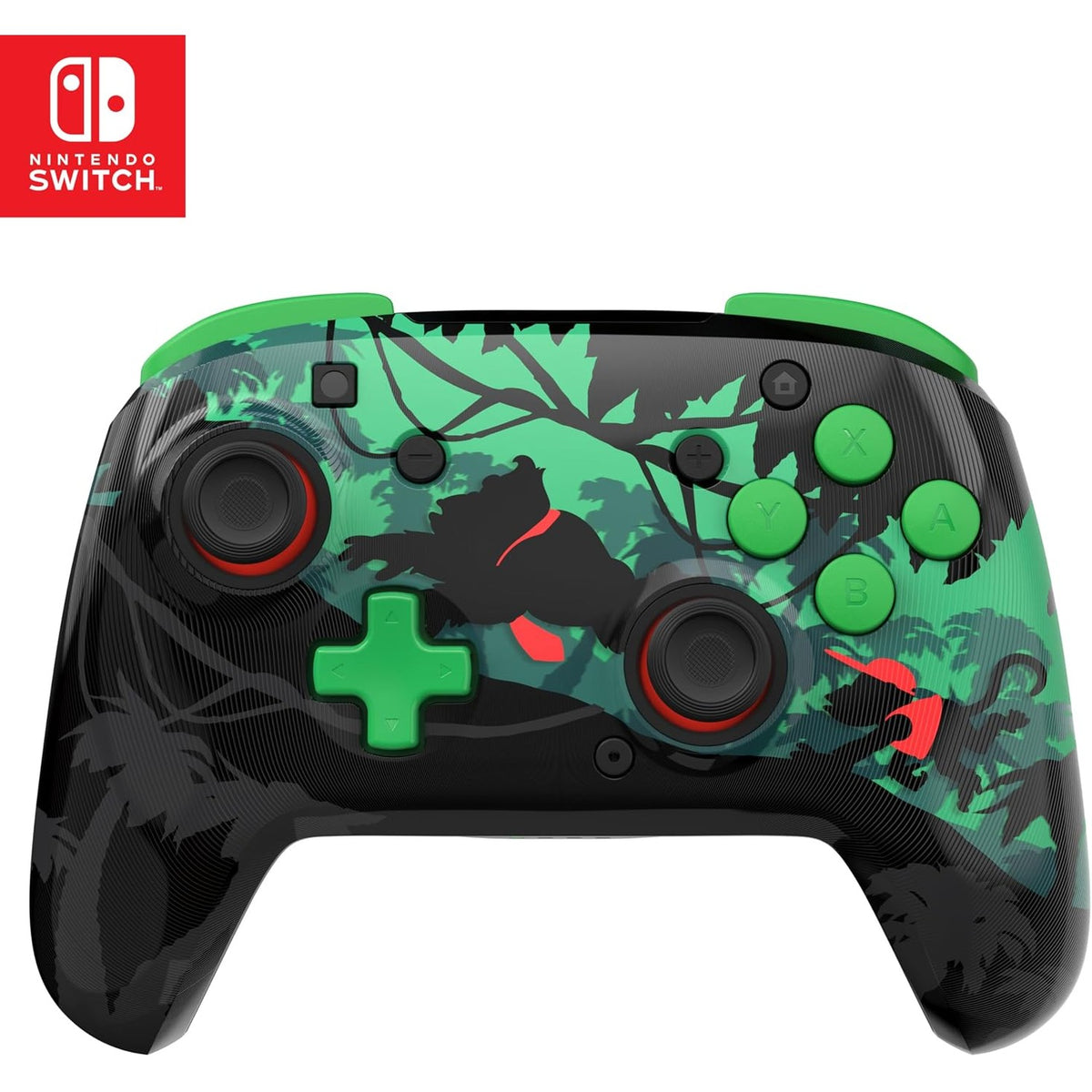 295671 - TURTLE BEACH REMATCH: Kontrolluesi pa tel Donkey Kong - Zyrtarisht i licencuar nga Nintendo për Nintendo Switch 2 dhe 1 - Butoni C nuk përfshihet