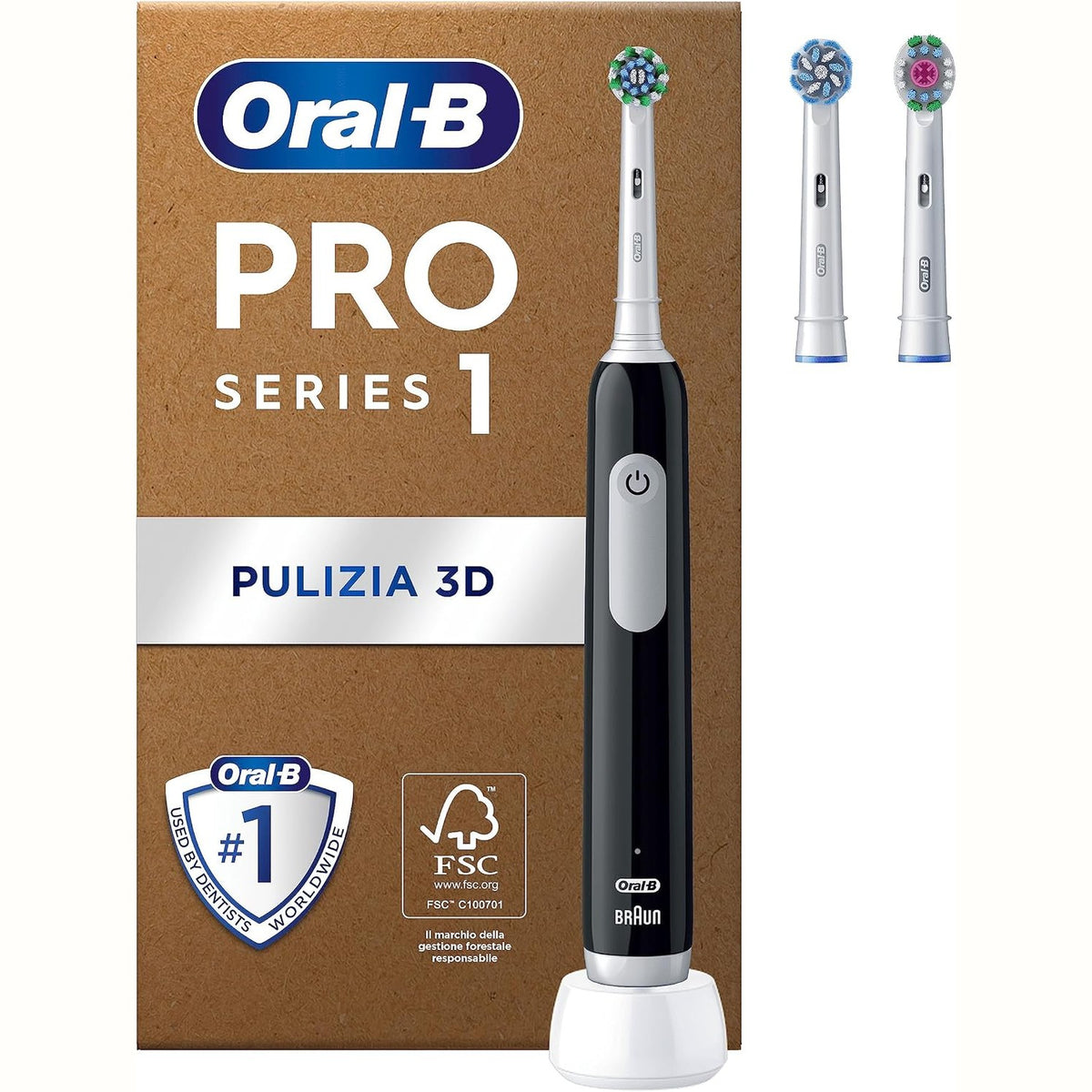 302876 - ORAL-B Furçë dhëmbësh elektrike Pro Series 1, e zezë