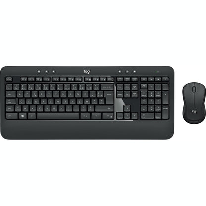 292353 - LOGITECH Kombinim i Tastierës dhe Mausit Pa Tel MK540 i Avancuar për Windows, Paraqitja Belge AZERTY - E Zezë