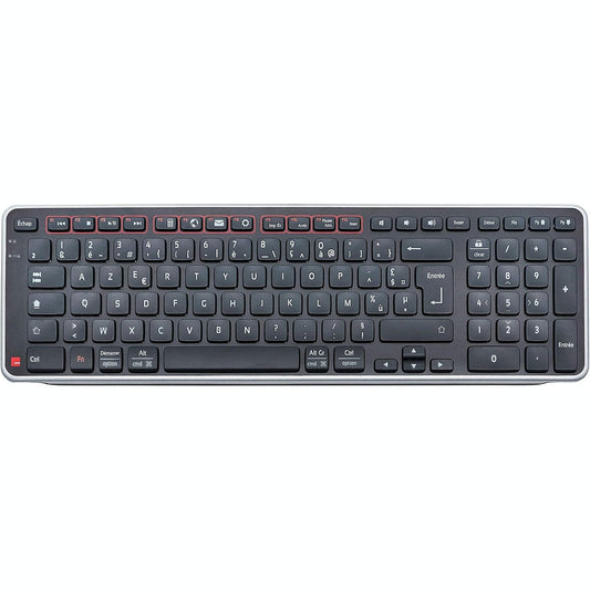 305079 - TASTIERË  CONTOUR DESIGN BALANCE QWERTY ANGISHT E ZEZË - Standard, Pa Tel, Usb  QWERTY, E Zezë