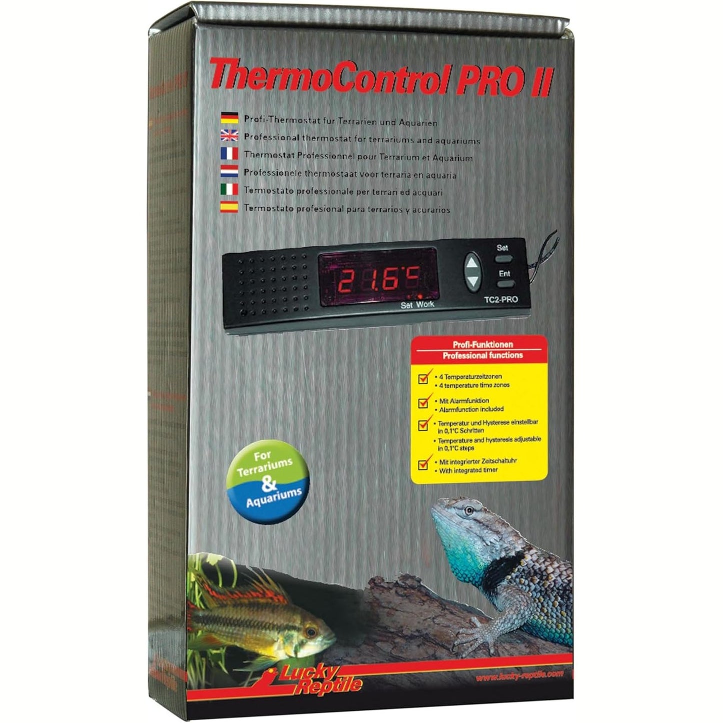 221200 - LUCKY REPTILE Thermo Control Pro II - Termostat për Terrariume