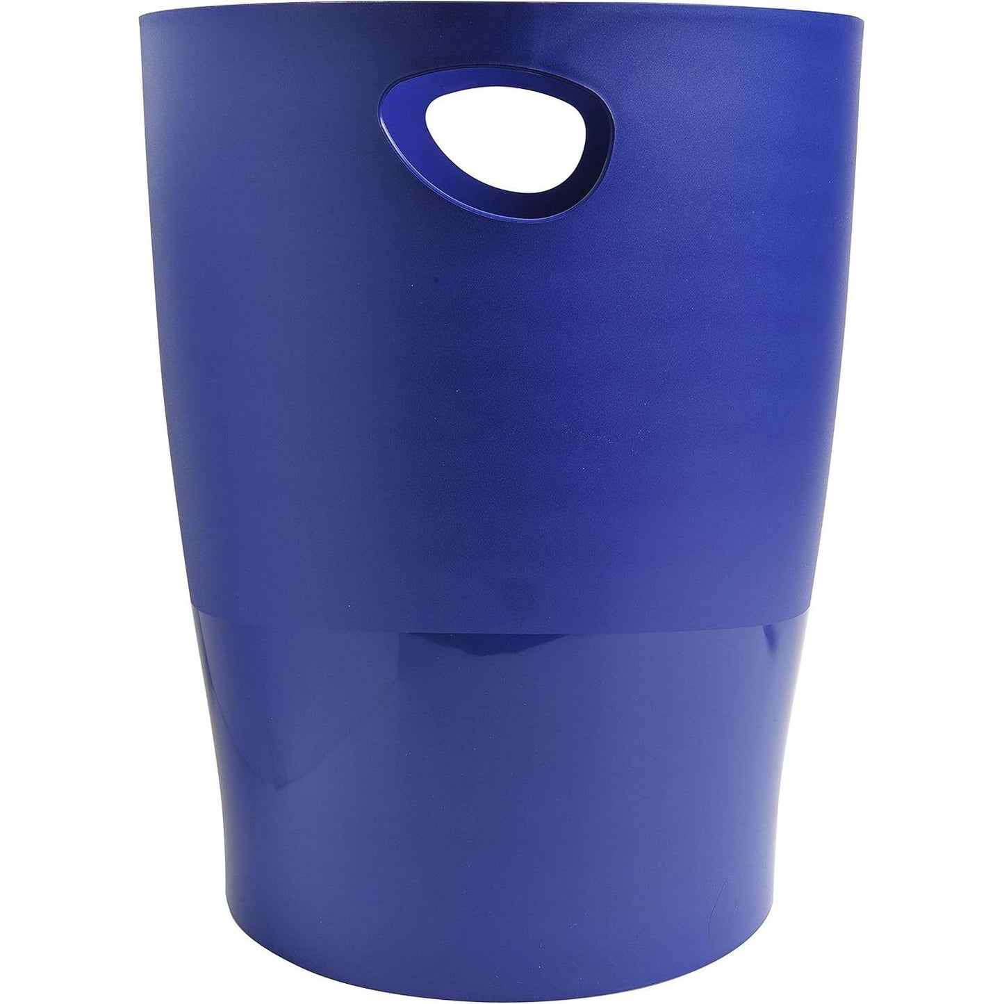 274490 - EXACOMPTA - Ref. 453104D - 1 kosh mbeturinash ECOBIN me doreza - Kapacitet 15 litra - Dimensionet 26.3 x 26.3 x 33.5 cm - Blu e Mesnatës Opake