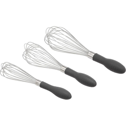216205 - AMAZON BASICS Rrihëse teli prej çeliku inox, 3 copë