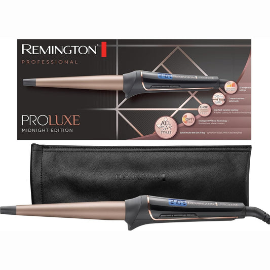 320938 - Remington Kaçurrelë flokësh CI91W1B, 13-25 mm, teknologji OptiHeat, mban modelin e flokëve deri në 24 orë, funksion PRO+, diapazoni i temperaturës 120-210°C, majë e ftohtë