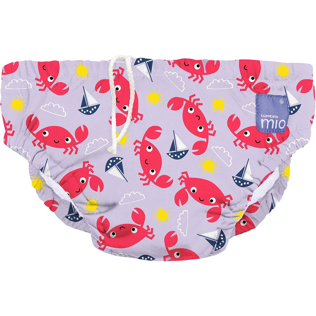 306786 - BAMBINO MIO Rroba banje e papërshkueshme nga rrjedhjet, elegante dhe të lehta, Foleja e balenave, mesatare (6-12 muaj/7-9 kg)