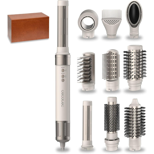 297864 - CECOTEC InstantCare 400, Furçë udhëtimi, Veshje qeramike, Temperaturë maksimale 190º, Kabllo 360º, Tregues LED