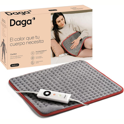316100 - DAGA Jastëk ngrohës Comfort, Teknologji Intellisense, 5 cilësime temperature, 40x35 cm