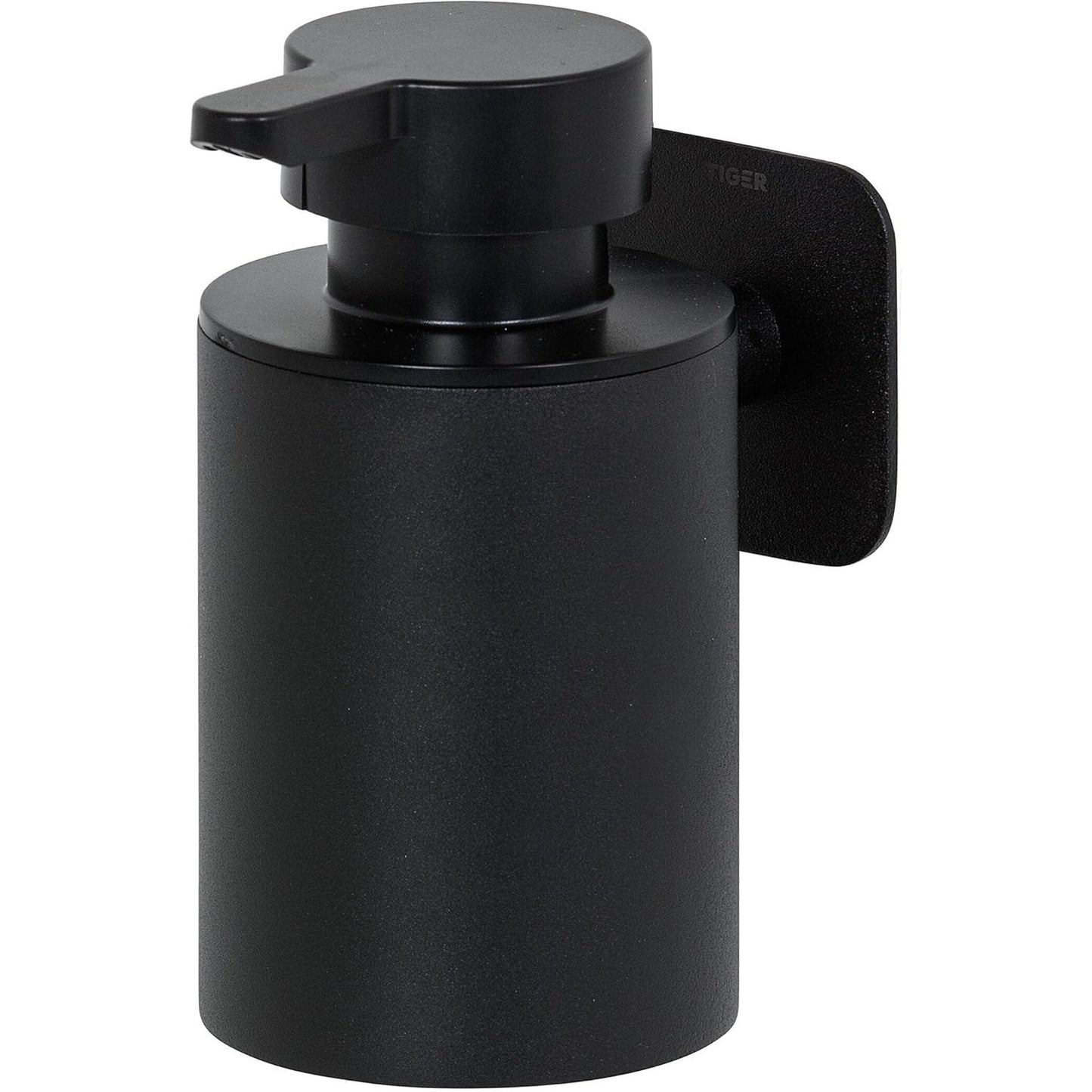 222469 - TIGER Dispenser sapuni Colar i montuar në mur, çelik inox, e zezë e veshur me pluhur