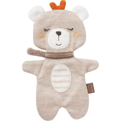 308190 - Fehn Crinkle Teddy, Lodër aktiviteti me zile për kapje dhe dëgjim