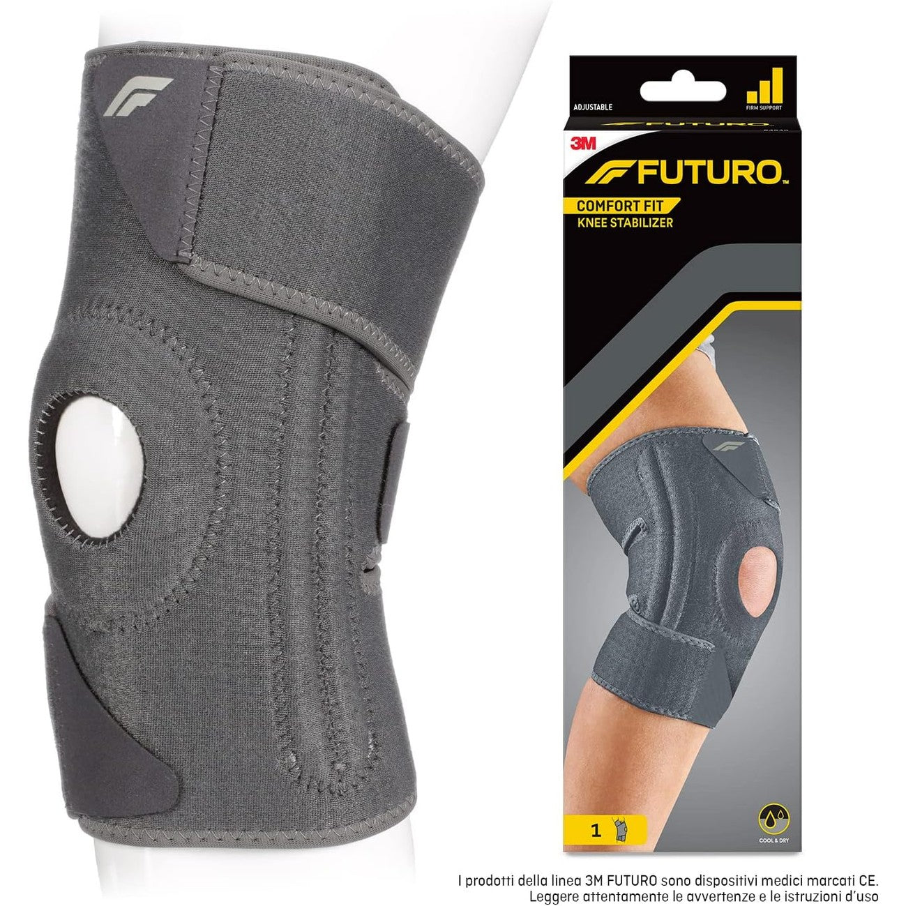 289732 - FUTURO Stabilizues gjuri Comfort Fit 04040, i rregullueshëm (27.9-55.9 cm)