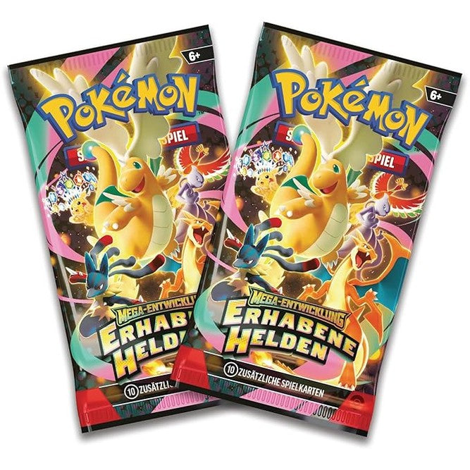 141608 - Pokémon – Loja e Kartave Tregtare: Koleksioni Mega Development – Sublime Heroes: Erika (1 kartë promo holografike, 1 monedhë dhe 2 pako booster)