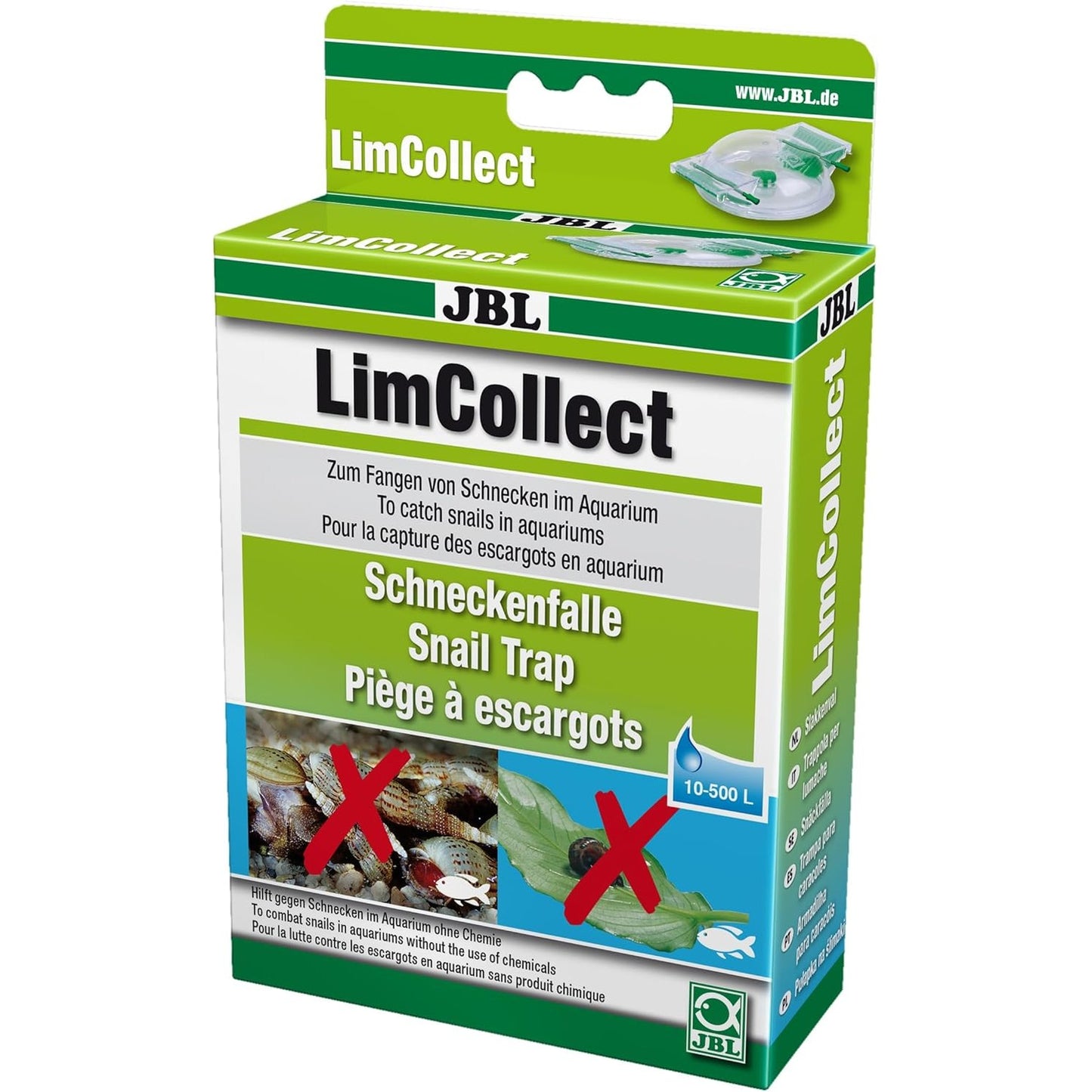 229430 - JBL Kurth kërmijsh LimCollect II pa kimikate për akuariume, 61401
