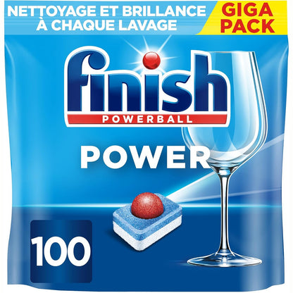 222776 - FINISH - Tableta për lavastovilje Powerball, pa aromë, gjithçka në një Max - 100 tableta