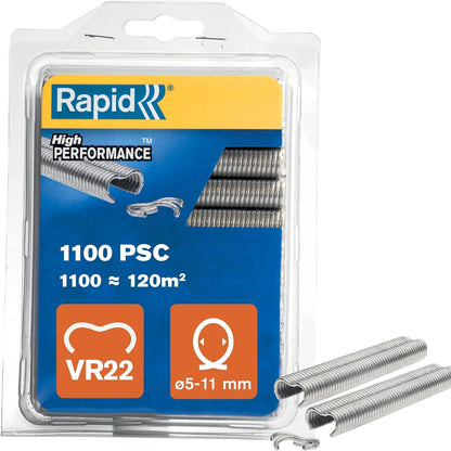 314878 - RAPID VR22 Kapëse për Gardhe prej Çeliku të Galvanizuar - 1100 copë
