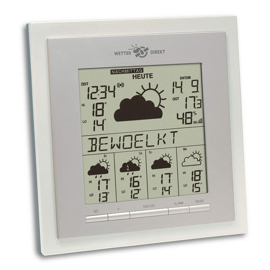 165477 - TFA DOSTMANN Stacioni Meteorologjik Pa Tel Eos 35.5017, me Parashikim Moti dhe Teknologji Direkte për Paralajmërim Stuhish