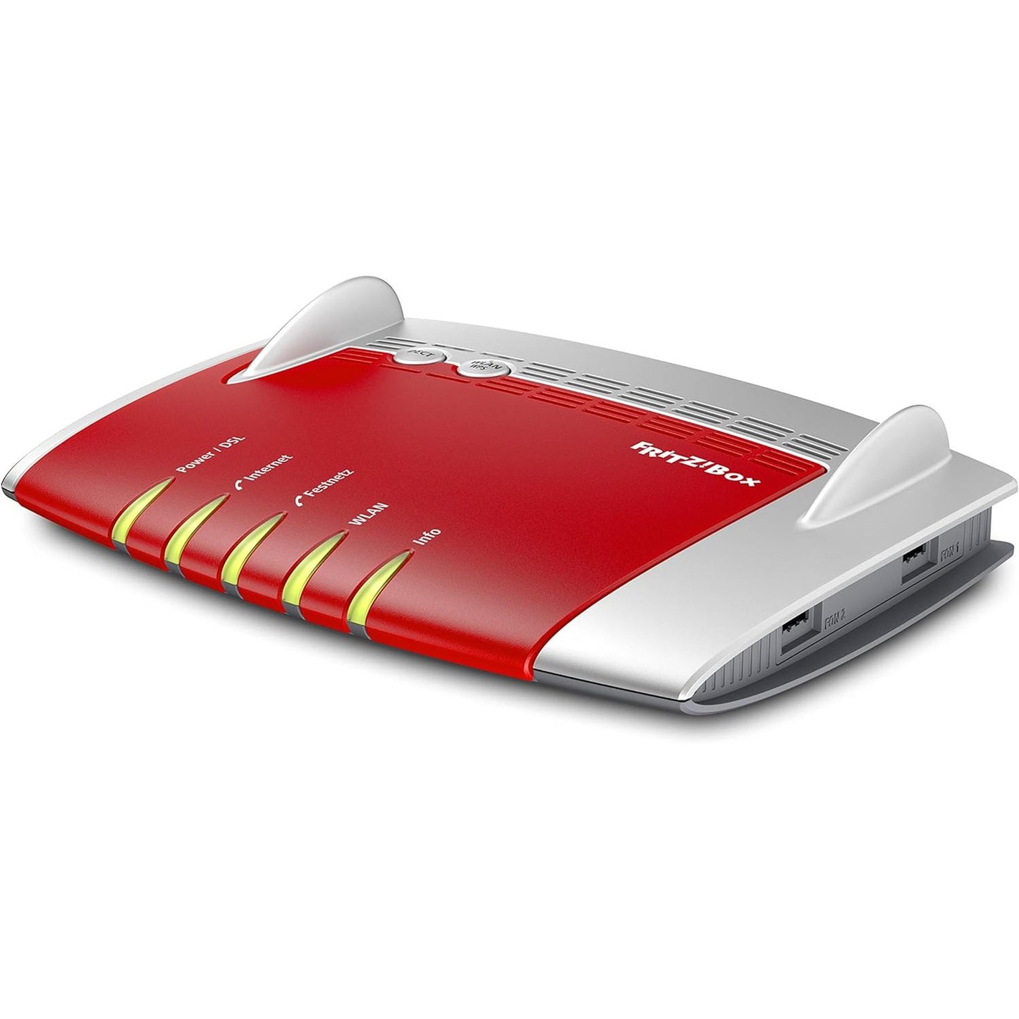 266406 - AVM FRITZ!Box 7490 Router WLAN AC + N - VDSL/ADSL, 1.300 Mbit/s (5 GHz), 450 Mbit/s (2,4 GHz), Bazë DECT, Server Media
