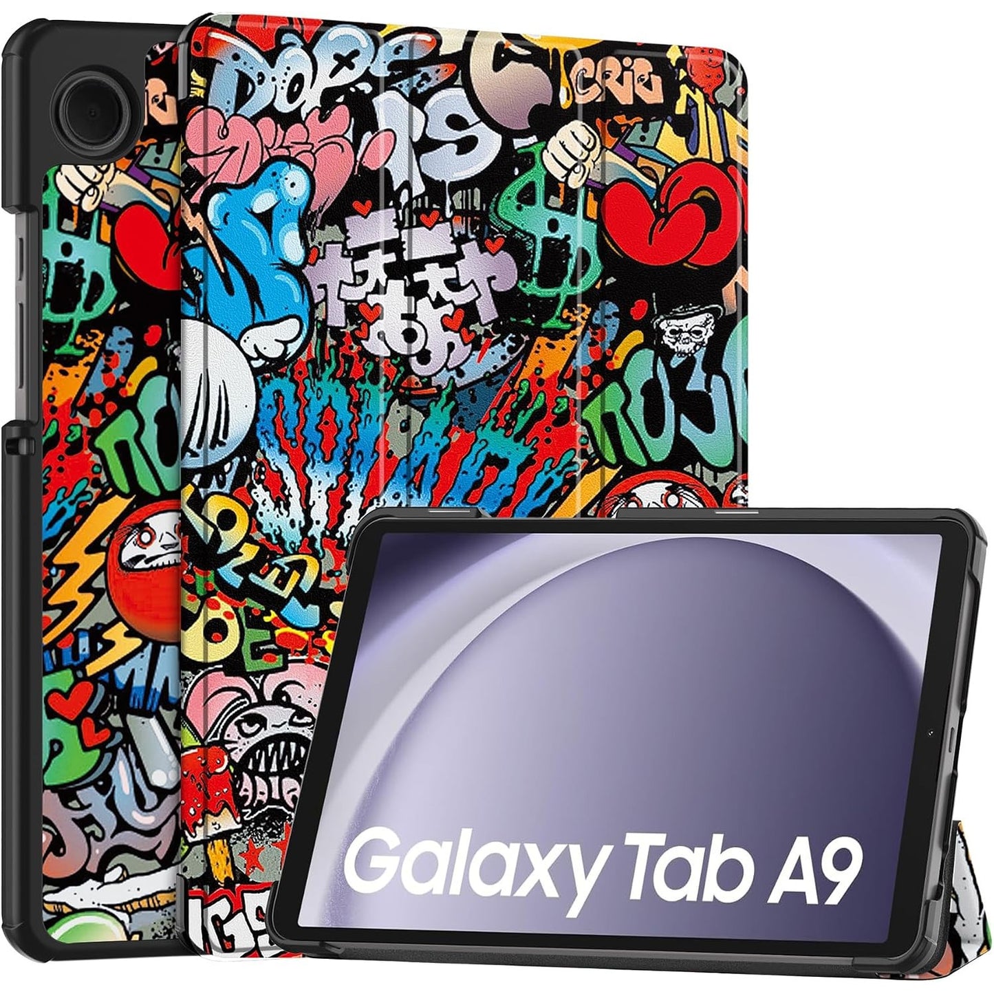 267375 - VAKAREY Mbrojtëse për Samsung Galaxy Tab A9/A11, 8.7 inç, Mbrojtëse tableti, Grafite