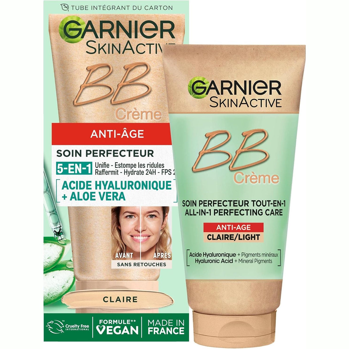 301016 - GARNIER Skin Active - Krem BB kundër plakjes - SPF 25 - 50 ml
