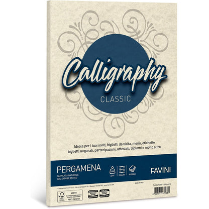 310453 - FAVINI A69Q084 PERGAMENË E LËMUAR KALIGRAFIE