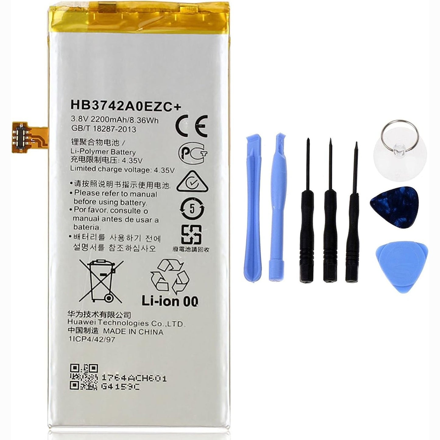 276925 - Bateri gjenerike, kapacitet 2200 mAh, për Huawei P8 Lite HB3742A0EZC+
